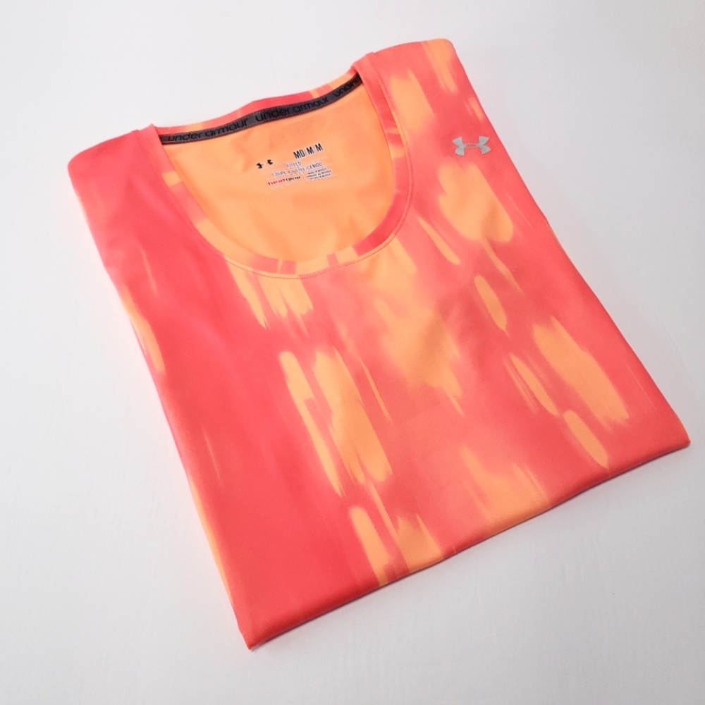 Women's Under Armour Fitted Heat Gear Short Sleeve Shirt (M)